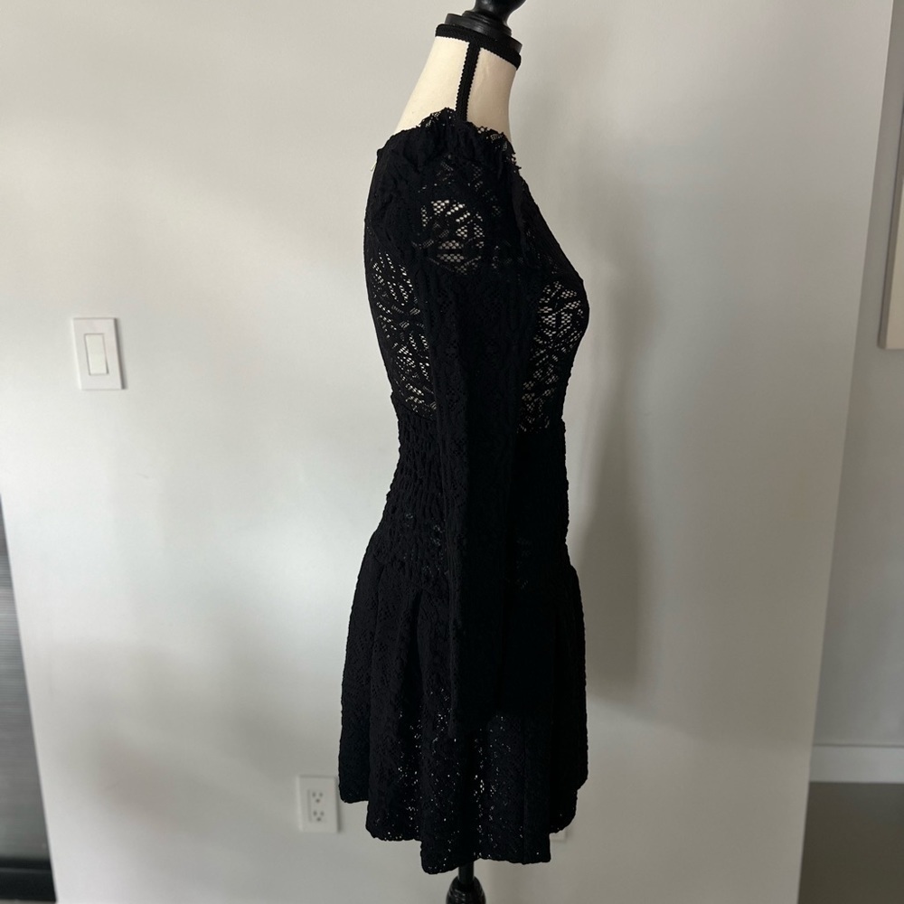 Maje Black Lace Dress - Picture 6 of 16